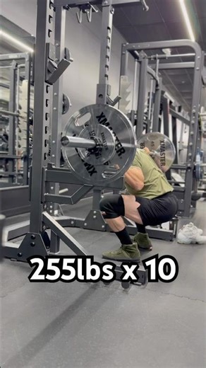 The 10x10s Are Working #powerlifting #strengthtraining #IronLabGym #squat #legday #lift