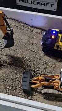 RC중장비놀이#Excavator#Crawler Loader#Tracked Dump Truck