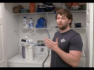 How to setup and run an rodi unit for reef aquariums in your Laundry room in under 5 minutes