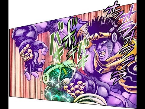 Jotaro vs Kakyoin - manga version w/ anime voices (JJBA SC)