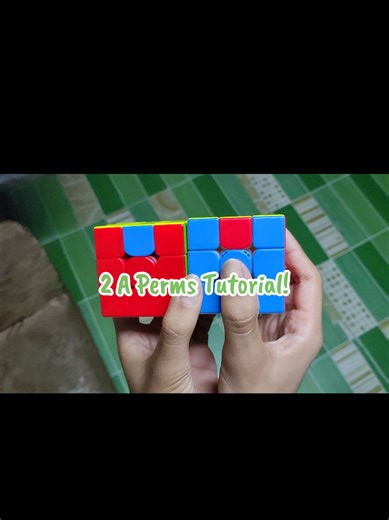 A Perms Tutorial!!#tutorial #rubikscube #foryoupage #foryoupage #fyp