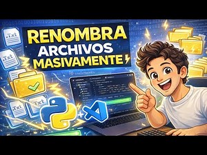 🚀 Automatiza tus archivos con Python 🐍 | Renombra cientos en segundos ⚡📂