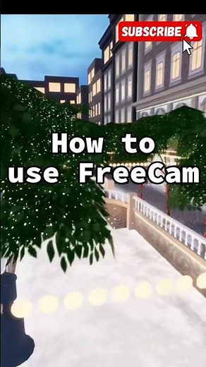 How to use FreeCam in dress to impress #dti #roblox