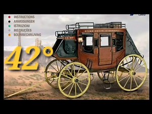 Artesiana Latina Stagecoach 1848. Build carriage structure. Step by step.