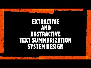 Extractive And Abstractive Text Summarization System Design | Text-Cut | Project Internship