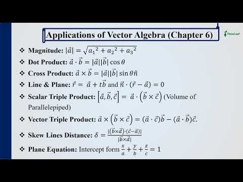 Formula Note – 12th Std Maths & Physics (Samacheer Kalvi)‪@TintaLeaf‬ #exampreparation #maths