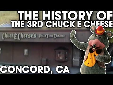 The History of Chuck E Cheese's in Concord, CA