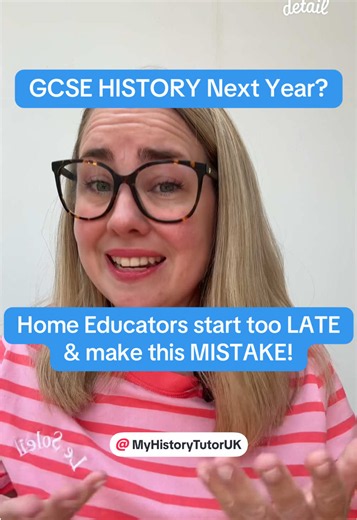 Home Educators, Are you about to finish Year 10 History? 🤔 It’s time to plan ahead! My goal is simple - I’m here to help home educated students approach GCSE History with confidence! One of the biggest mistakes I see home educating families make with GCSE History is waiting until Year 11 to become exam-focused! By then, students often feel overwhelmed, lack confidence in essay writing and have gaps in their knowledge that create unnecessary stress. After 13 years teaching History and leading an
