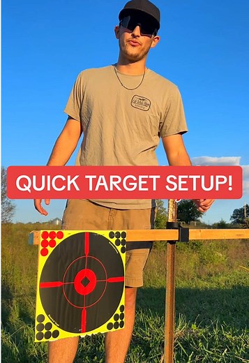 Quick Target Setup with T-Dapter for Outdoors Enthusiasts