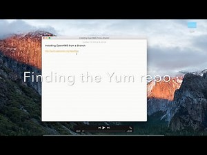 OpenNMS Installation From a Branch