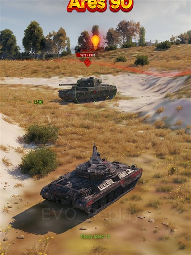 Machine Gun Tank Dominates in Close Combat