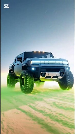 Hummer EV – Powerful Slow Motion Drive | Ultra Smooth Cinematic Shot