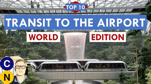 World's best airports for transit; 10 places with fast, frequent train service