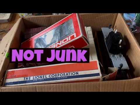 LIONEL Trains Estate Sale Thrifting