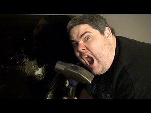 ANGRY GRANDPA DESTROYS HDTV - THE REENACTMENT!