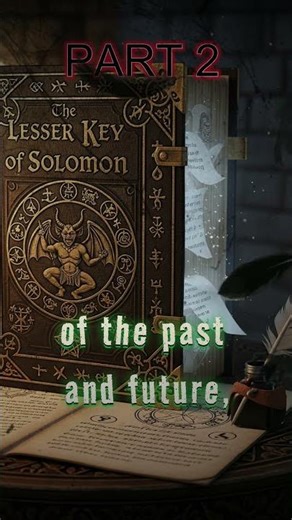 Summoning Spirits with the Lesser Key of Solomon 👁️⚡(part2/3)