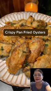 Crispy pan fried oysters #cookingreels #cookingtutorials | Jenie Arbolado