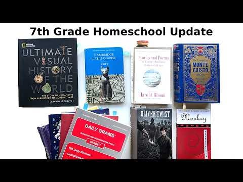 7th Grade Secular Homeschool Update