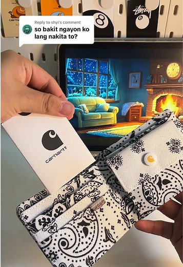 Replying to @shyi Napaka solid naman kasi talaga ng wallet for men na to ih!✨ #wallet #walletformen #miniwallet #carharttwallet #walletcardholder
