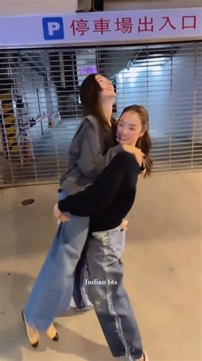 Miu carry her girlfriend so easily 😍 #lenamiu #mysafezoneseries #miunatsha #lalinalena #thaigl #wlw