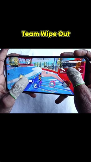 3 finger handcam gameplay solo vs squad poco X3 Pro 120fps 360hz game turbo processor 4k #freefire