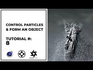 How To Control Particles and Cover and Object - Cinema 4D, X particles & Octane Tutorial