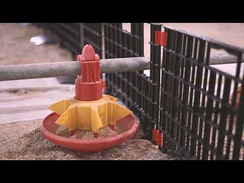 Plasson Migration Fence Continuous Line installation method