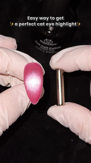 💫Easy way to get a perfect cat eye highlight💅 👉 Follow along with our video tutorial and recreate this look step by step! ✨Using Beetles Pink Tourmaline Cat Eye Gel https://www.amazon.com/dp/B0CF4BJ1XS?maas=maas_adg_72D412A56A5064675D783DEB8995EF6A_afap_abs&ref_=aa_maas&tag=maas https://www.beetlesgel.com/products/pink-tourmaline-15ml-gel-polish/?utm_source=social&utm_medium=facebook 💖 Shop at the Beetles Gel Polish Amazon store or on beetlesgel.com — link in bio! #beetlesgelpolish #cateyena