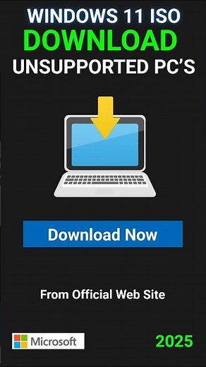 How to Download Windows 11 ISO on Unsupported PC in 2025 🔥 | Quick & Easy Guide