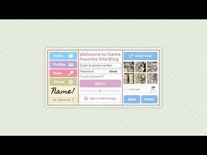 cute interactive carrd tutorial - cr chiggiri
