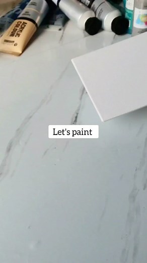 Underwater painting using only 3 colours 🌊 #paintingideas #aestheticpainting #oceanpainting #paintingvideo #seascapepainting #foryou