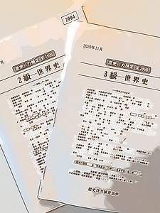 結局40日間勉強して歴史能力検定を受けることにした