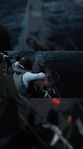 Ein Zerstörer rammt ein U-Boot: Dramatische Ereignisse