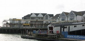Town Quay in Southampton, England