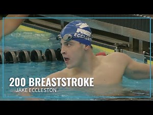 Jake Eccleston Claims Top Time in 200 Breaststroke | 2023 Speedo Winter Juniors West