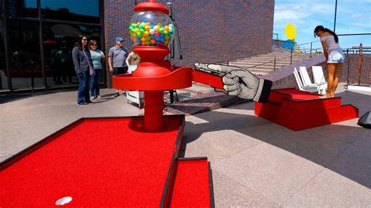 You have to see this wild one-of-a-kind mini golf course