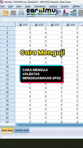 Cara Uji Validitas di SPSS: Panduan Lengkap untuk Mahasiswa Skripsi