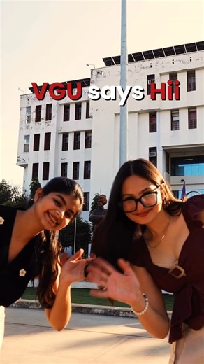 Vivekananda Global University on Instagram: "Hello VGUites! #VGUSaysHi #VGUJaipur #CampusVibes #HelloVGU"
