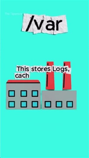 Linux File System Explained in 60 Seconds #shorts #shortfeed #youtubefeed