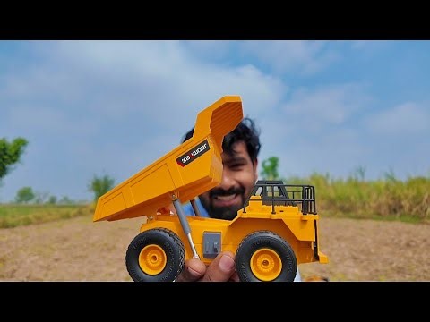 My new RC Dump Truck Unboxing & Full Demo