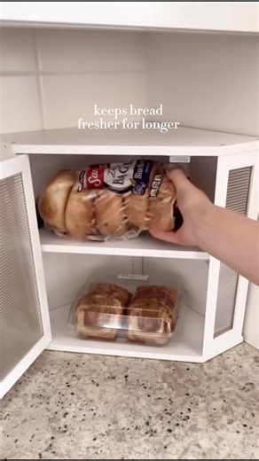 49% off corner bread box, keeps it fresh and looks beautiful displayed. | Juairiahkarim