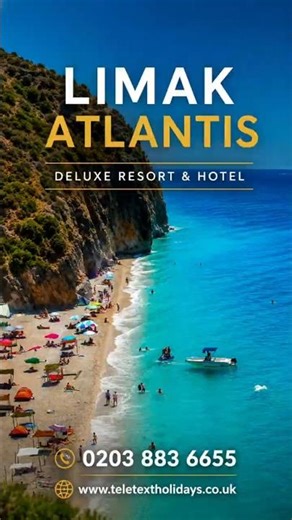Limak Atlantis Belek 🌴 Beachfront All Inclusive Resort & Spa