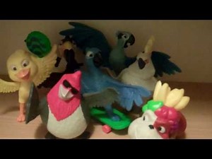 Rio Movie Mcdonalds Toys Review