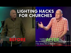 10 Lighting Hacks to Improve Your Church Live Stream | Pro Church Lights at Churchfront Live