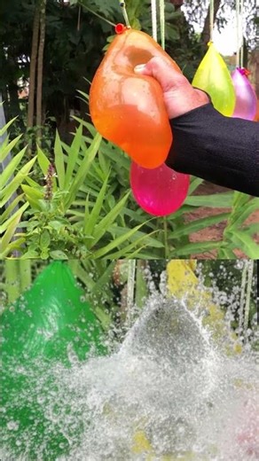 The Ultimate Water Balloon POP! Slow Motion @WatervsBalloons #waterballoon #satisfying #balloons