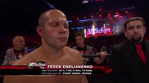 Throwback Fight: Fedor Emelianenko vs Tim Sylvia. 7 years ago Fedor Emelianenko was on a 28 fight unbeaten streak before stepping on American soil to fight the former UFC Champion Tim Sylvia who had just dropped his title to Randy Couture. Fedor showed why he was the greatest HW in the world at the time, and proved his doubters wrong. This was a magical time for MMA...and goosebumps at that epic entrance. | Tap.Nap.Snap