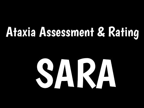 Scale for the Assessment and Rating of Ataxia | SARA |