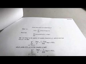 Analytic Number Theory