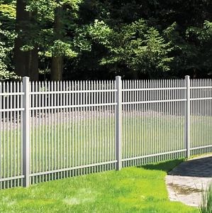 [Hot Item] Factory Powder Coated Fencing Aluminium Fence Safety Fence Steel Fence Garden Fence for Industry