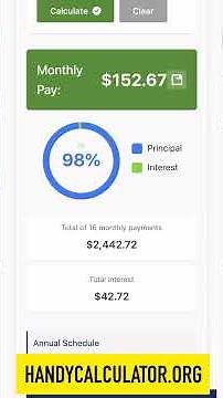 Easy Loan Calculator